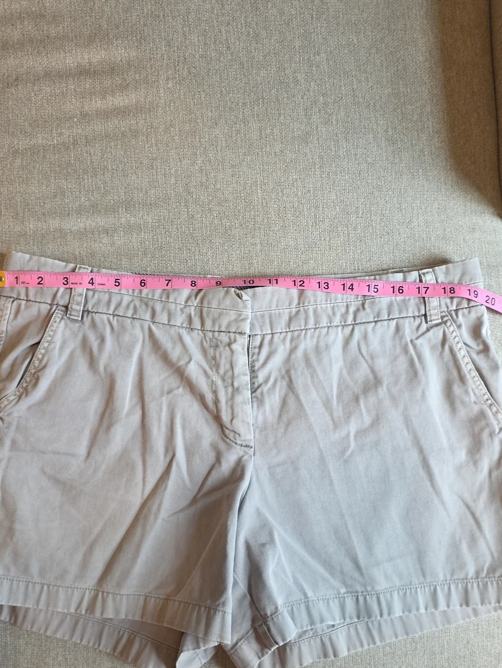 J. Crew Grey Chino Short 16